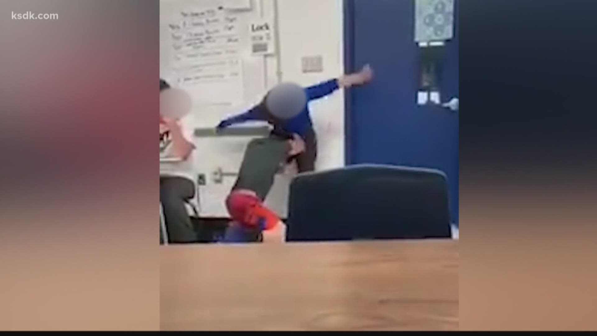 The video went viral. Two kids in a Wentzville school, one punching the other over and over.