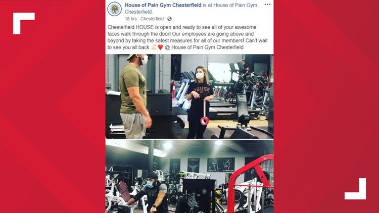 St Louis County Gyms 2 Gyms Reopen During Stay At Home Order Ksdk Com