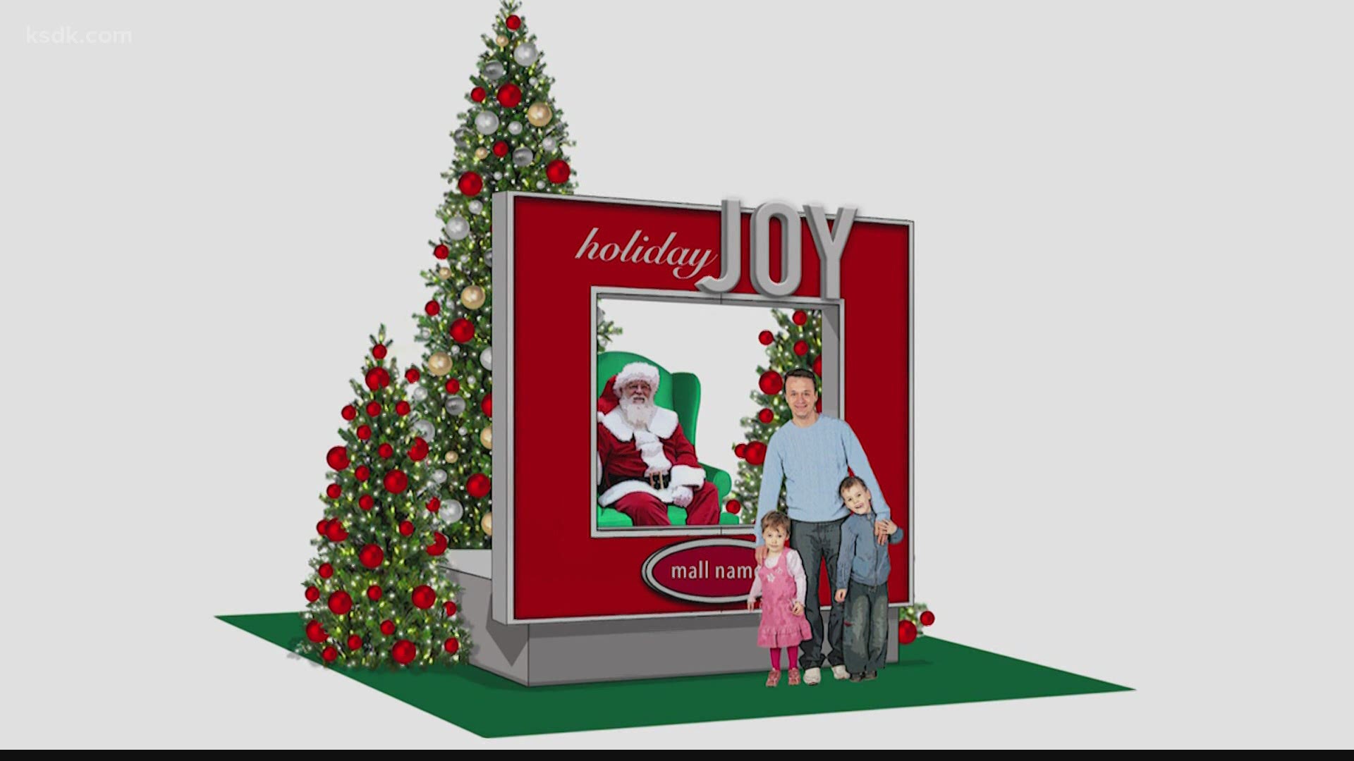 The owner of the Galleria and Plaza Frontenac has announced it will offer a "touchless experience" with Santa.