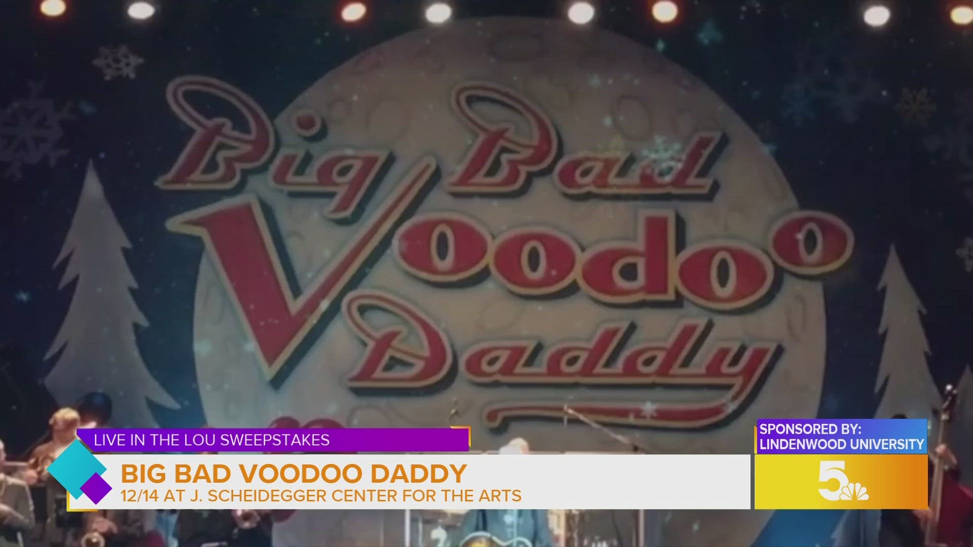 Sponsored: Enter to win tickets to see 'Big Bad Voodoo Daddy' live at  Lindenwood's J. Scheidegger Center for the Arts | ksdk.com