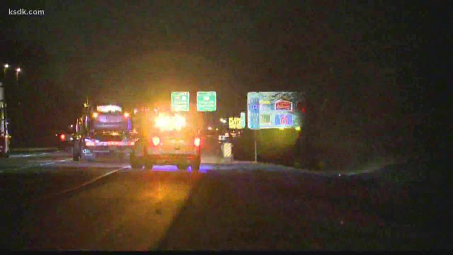 Man dies after being hit by car on I-64