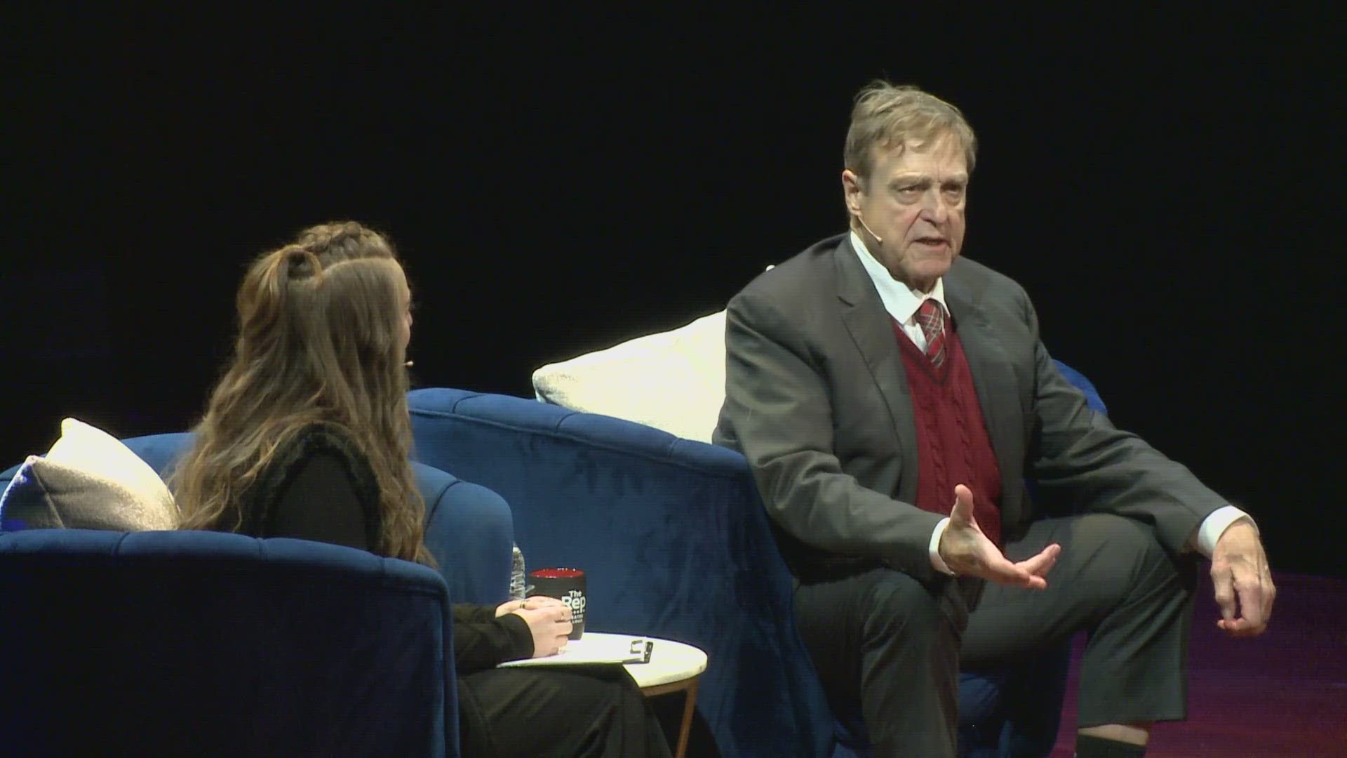 The theater community came together with the help of celebrity actor John Goodman for a special benefit performance to support the historic Repertory Theatre.
