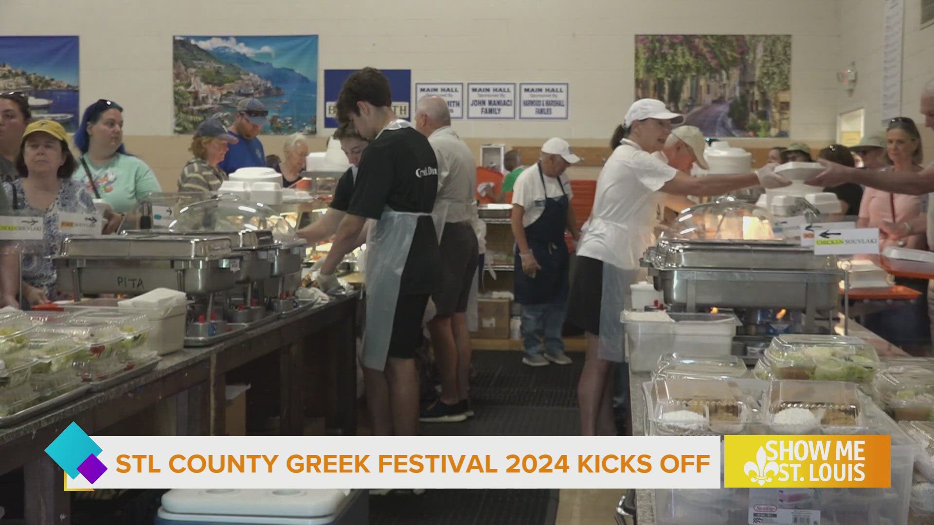 The St. Louis County Greek Festival returns to Town & Country with live music, traditional folk dancing, and Greek cuisine at Assumption Greek Orthodox Church.