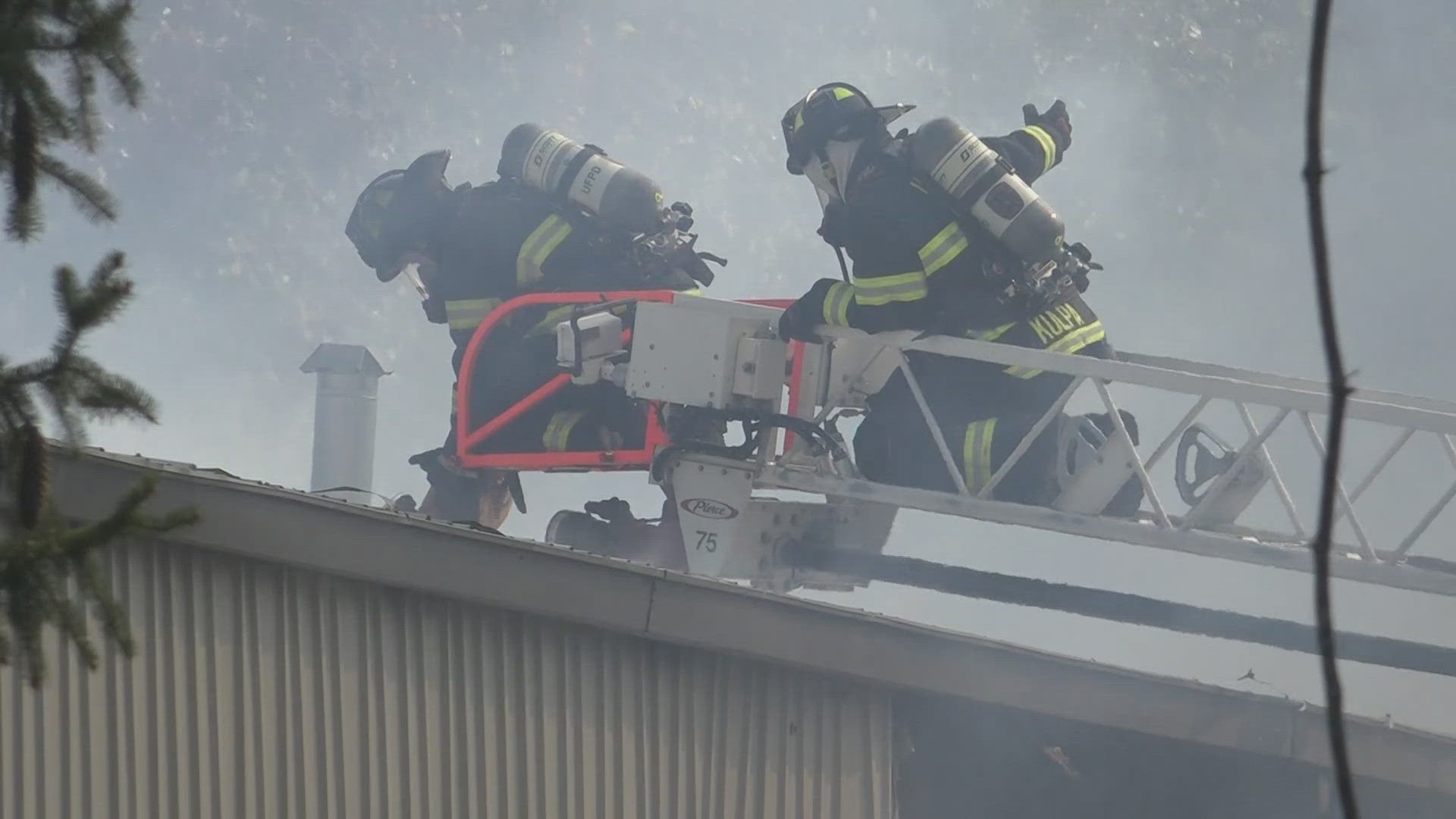 Firefighters will be battling a fire for days after it started burning at a Blues Hog BBQ Sauce storage facility in New Haven, officials told 5 On Your Side Thursday