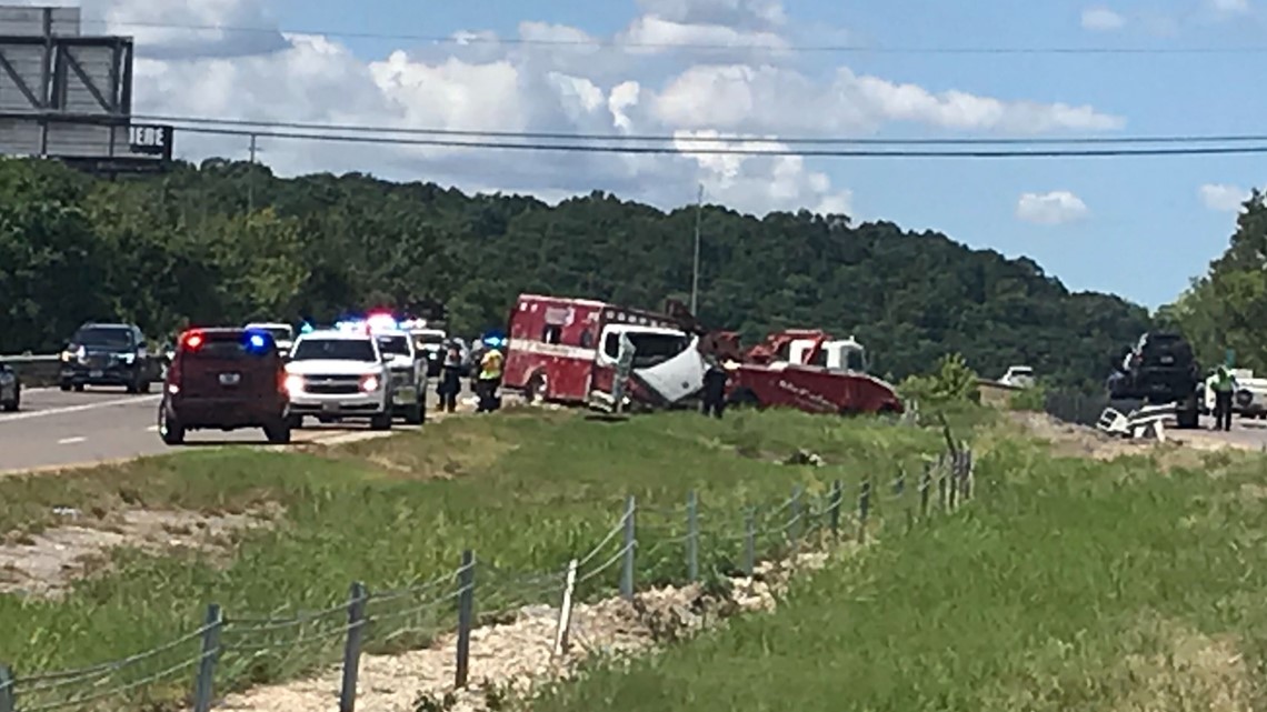 Jefferson County Traffic NB I55 ambulance crash