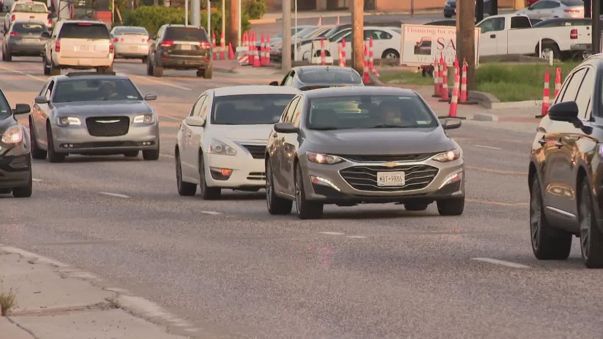The man was trying to cross St. Charles Rock road near Dehart lane. The hit and run happened just after 9 p.m. last night.