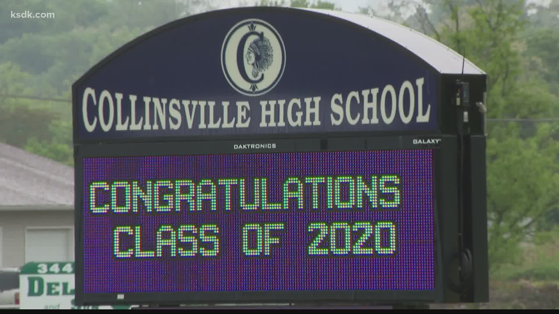 Collinsville School District switches to allvirtual as COVID19 cases