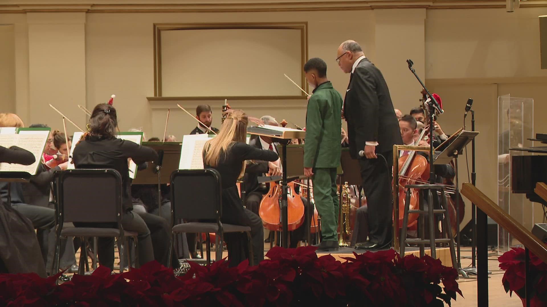 12-year-old leads St. Louis Symphony Orchestra