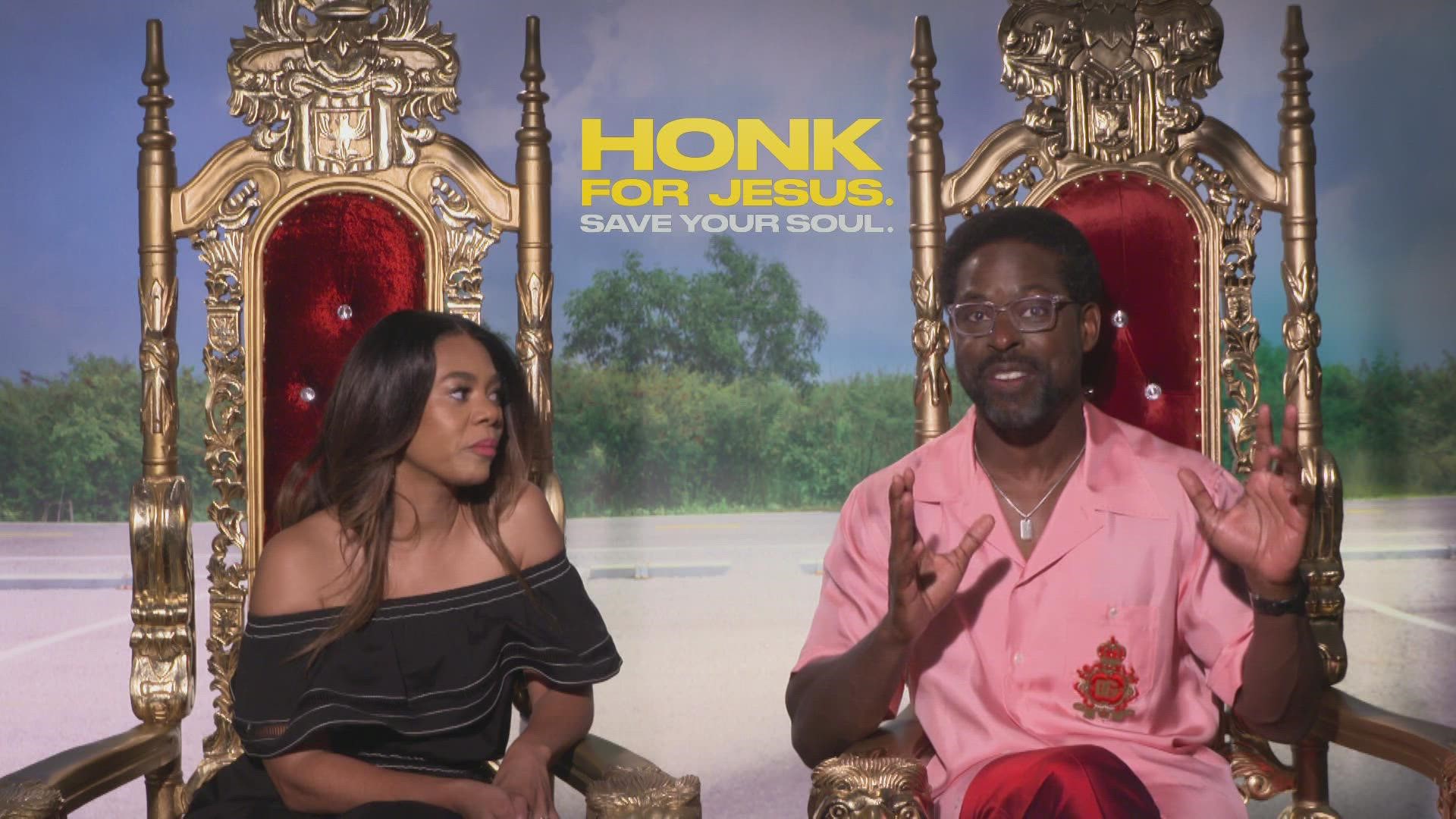 Honk for Jesus. Save Your Soul is in theaters now. 5 On Your Side's Monica Adams sat down with Brown and Hall to discuss the film.