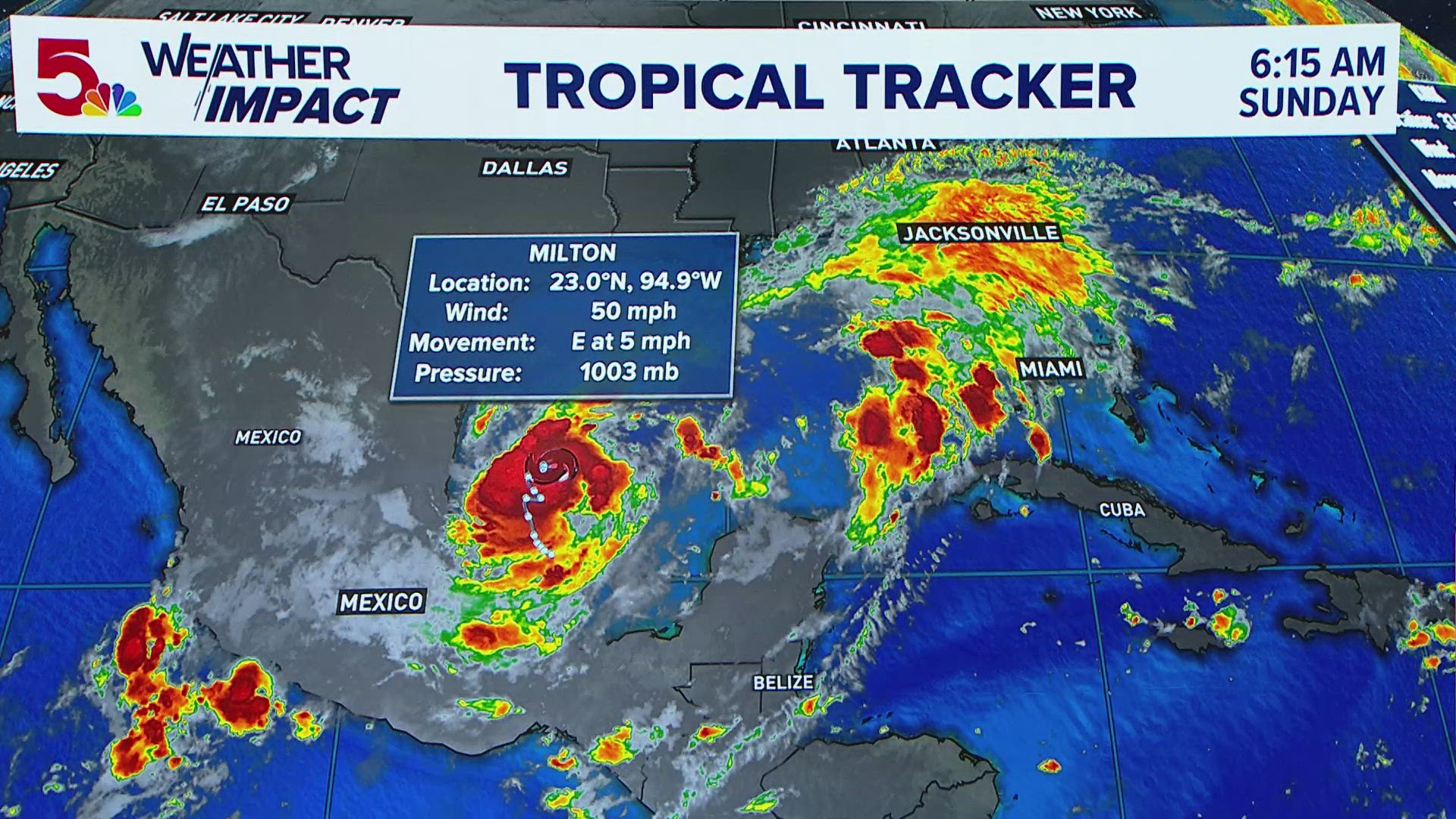 Tropical Storm Milton is forecast to become a major hurricane and strike Florida this week, just about 2 weeks after Hurricane Helene made landfall there.