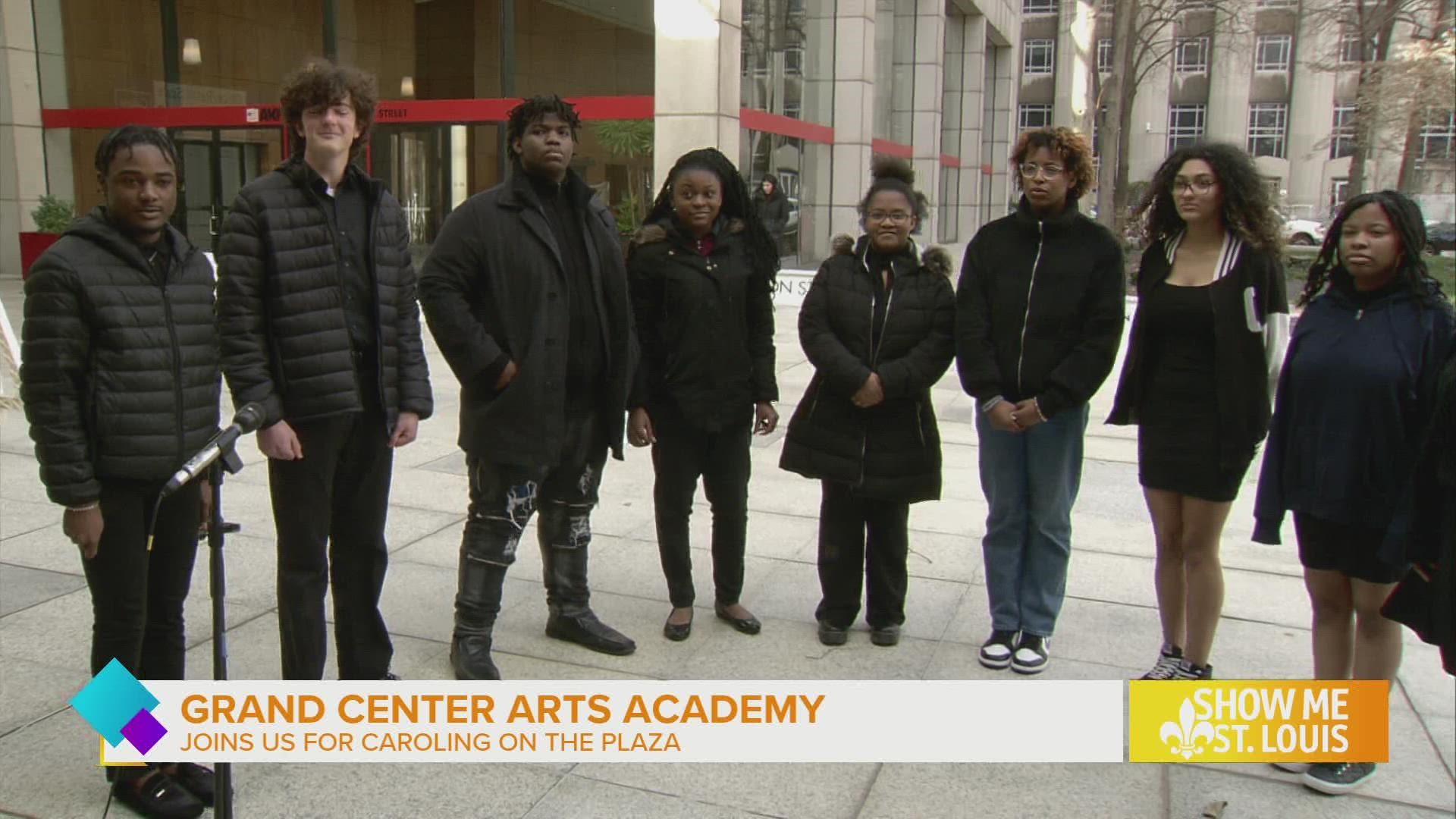 The group of students helped us get in the holiday spirit with a classic tune.