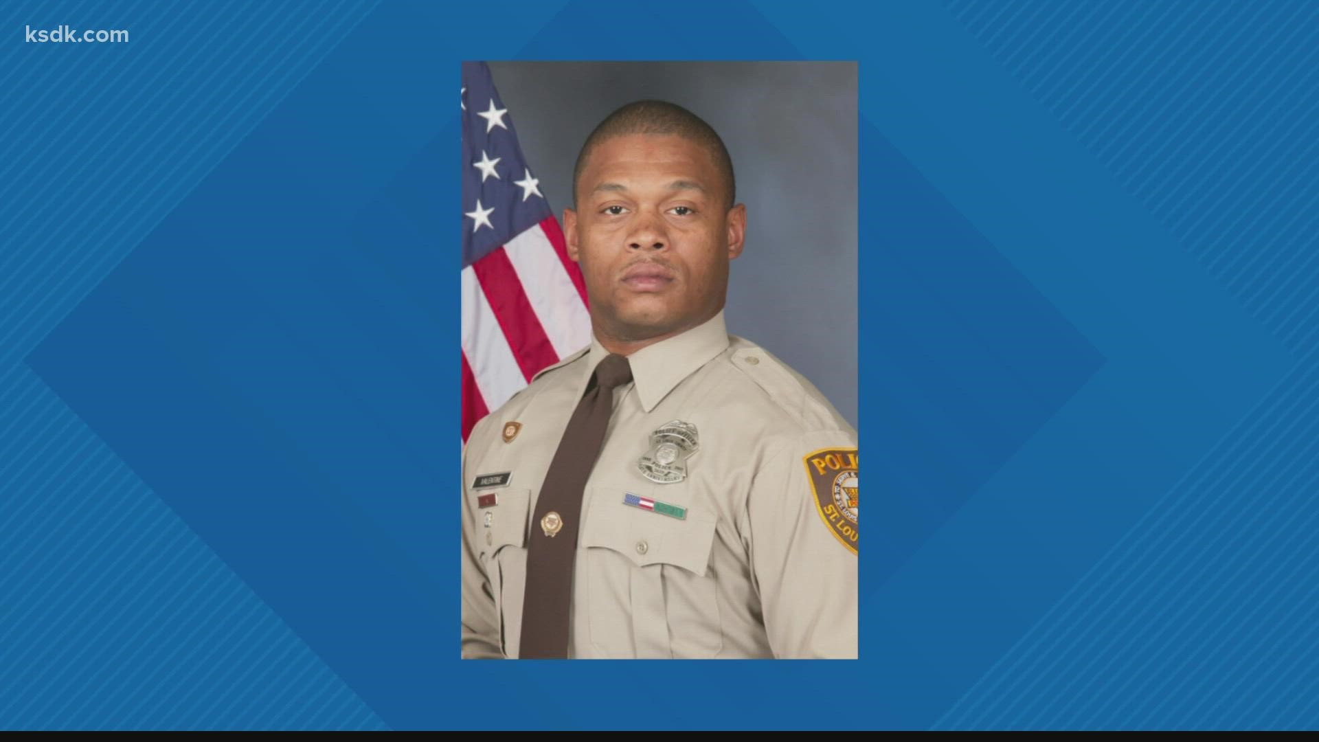 In a press conference, Interim St. Louis County Police Chief Kenneth Gregory said Officer Antonio Valentine, 42, was killed in the crash.