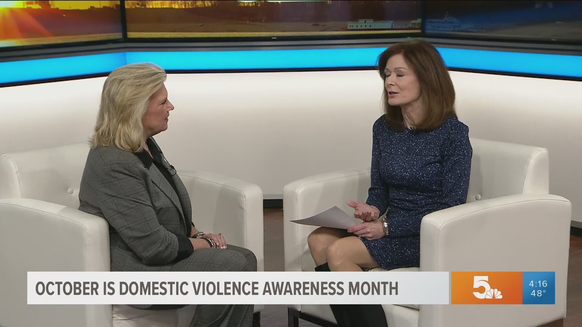 Susan Kidder, CEO of Safe Connections, joins us to talk about Domestic Violence Awareness Month being observed during October.