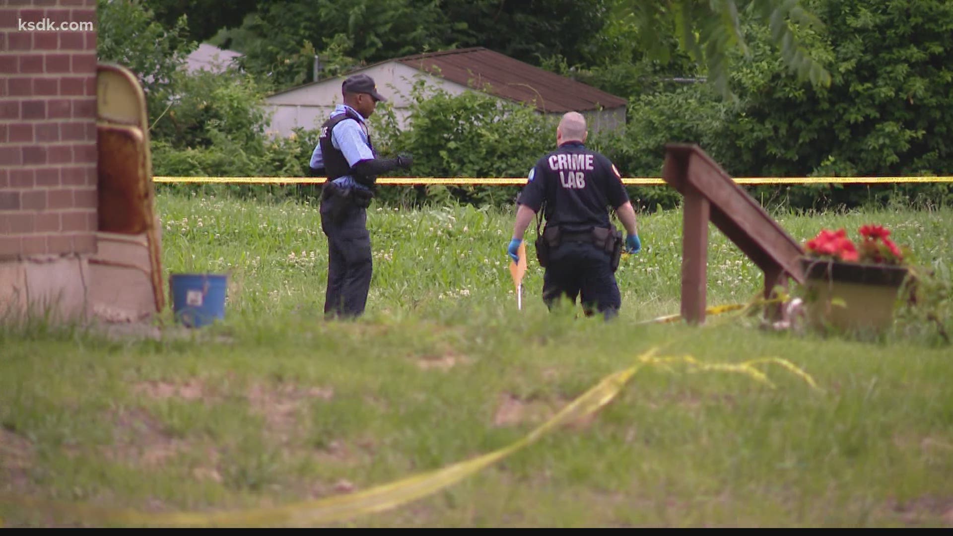 Police said the man was found dead inside a car in the city's St. Louis Place neighborhood