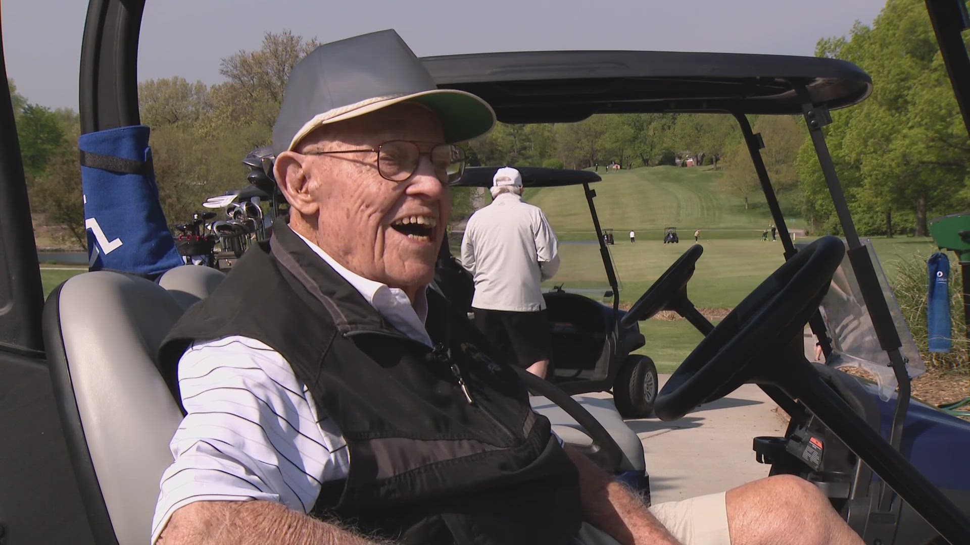 One of the best things about the game of golf is that you can play it your whole life. 103-year-old Larry DiCampo is living proof.