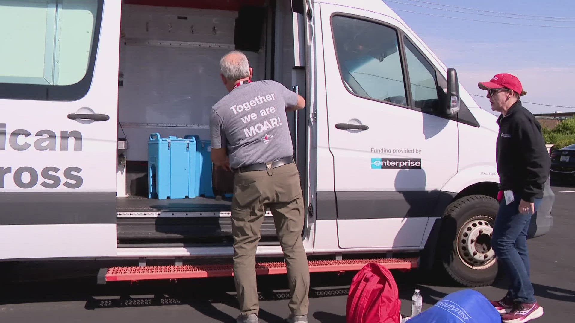 The powerful hurricane is forecast to make landfall Wednesday night. Some volunteers from the bi-state are already stationed in the southeast.