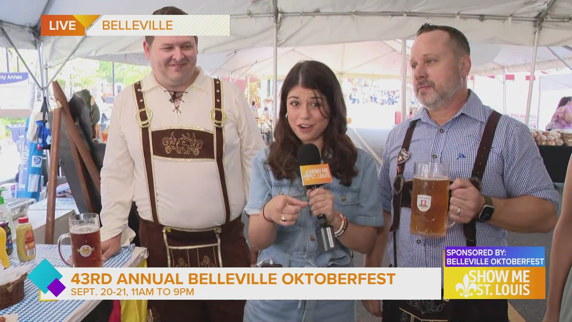 The 43rd Annual Belleville Oktoberfest is happening today and tomorrow - so much fun in store!