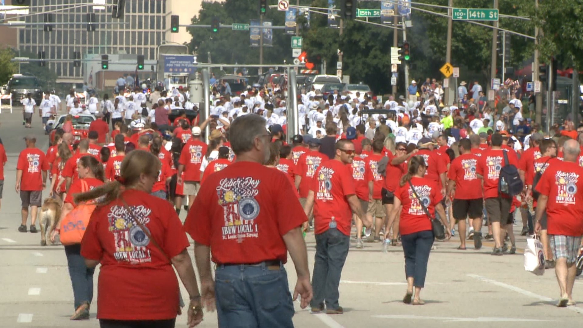 The head of the St. Louis Labor Council expressed frustration over a lack of vaccinations in the St. Louis area, which led to the parade being canceled again