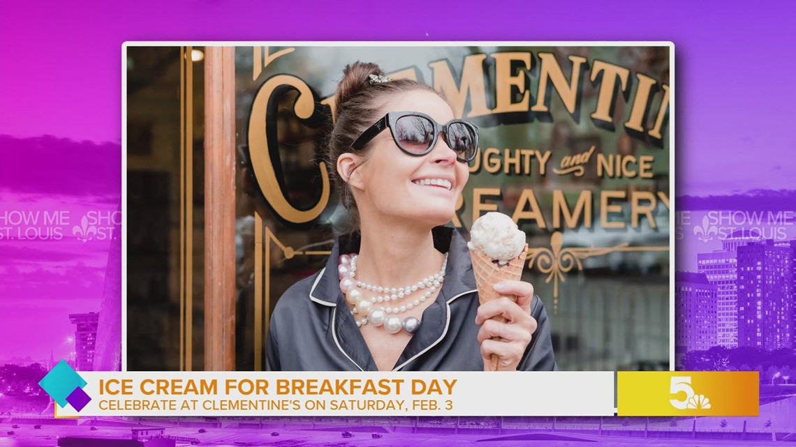 Breakfast at Clementine's Ice cream shop to host annual Ice Cream for
