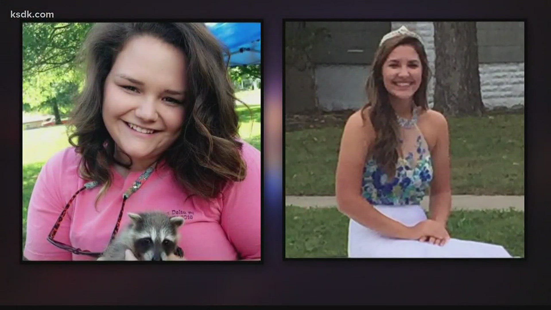 Hailey Bertels, 20, of Staunton, Illinois and her 17-year-old sister Madisen Bertels, were killed.