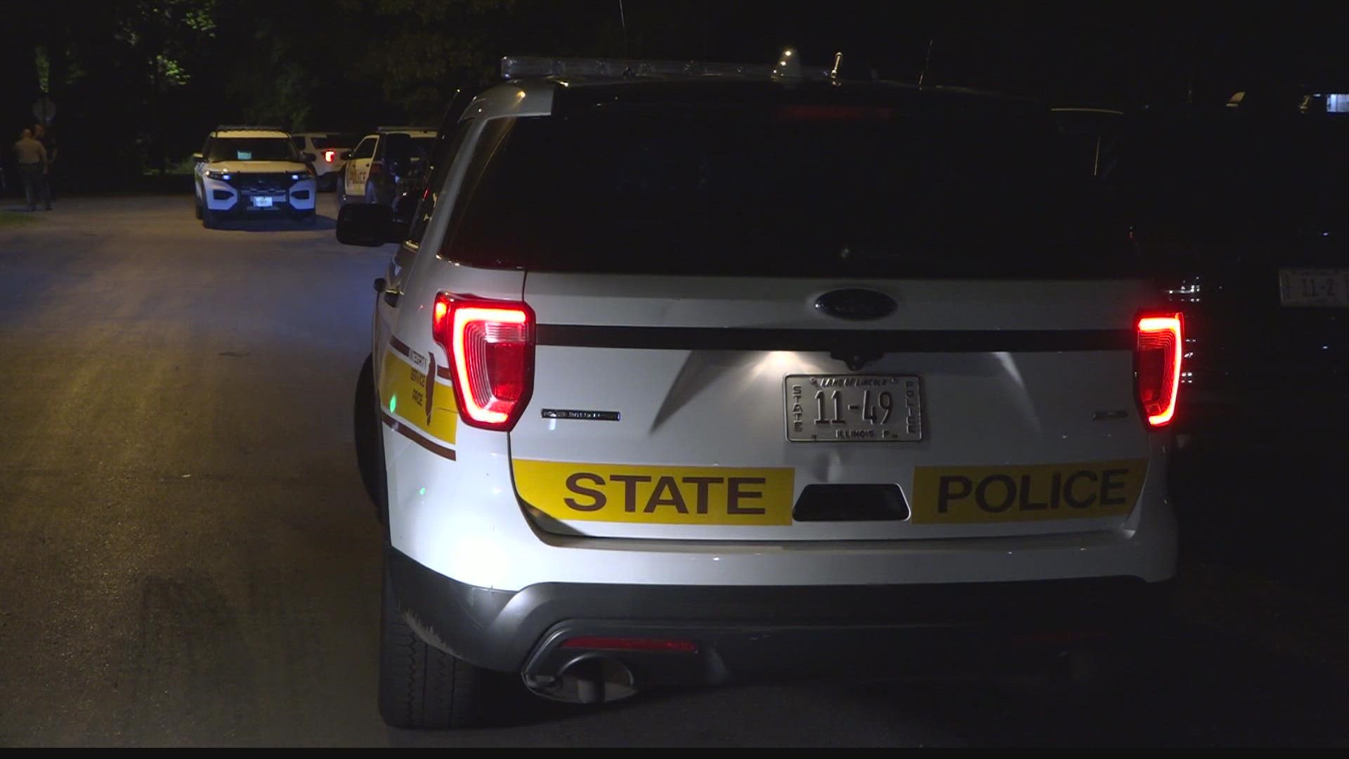 A standoff between police and a man who barricaded himself in his East St. Louis home after fleeing police at a separate scene ended after several hours.