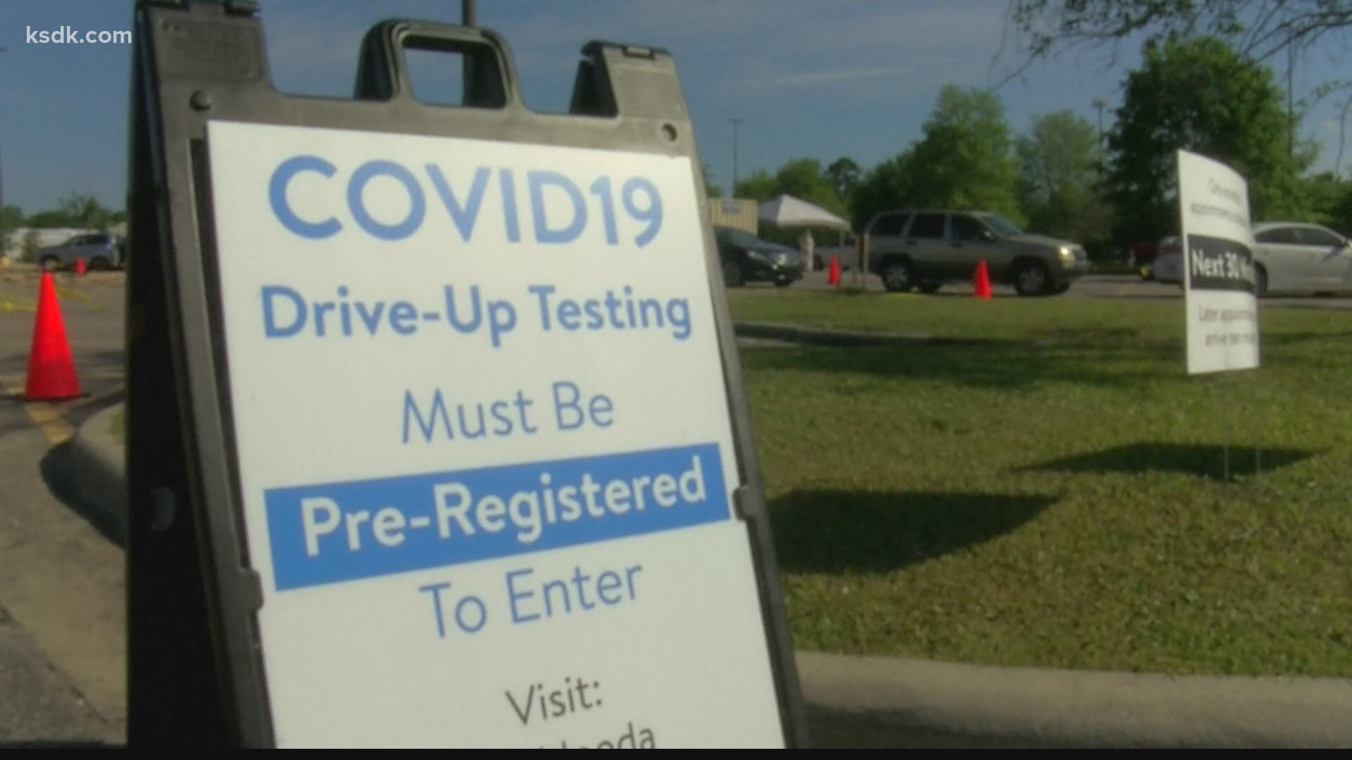 The CDC guidelines say even if you are vaccinated and you're experiencing symptoms, it's advised to get a COVID-19 test