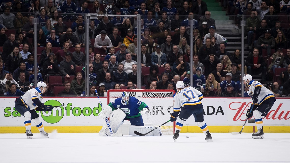 St. Louis Blues score: Blues beat Canucks in OT | ksdk.com