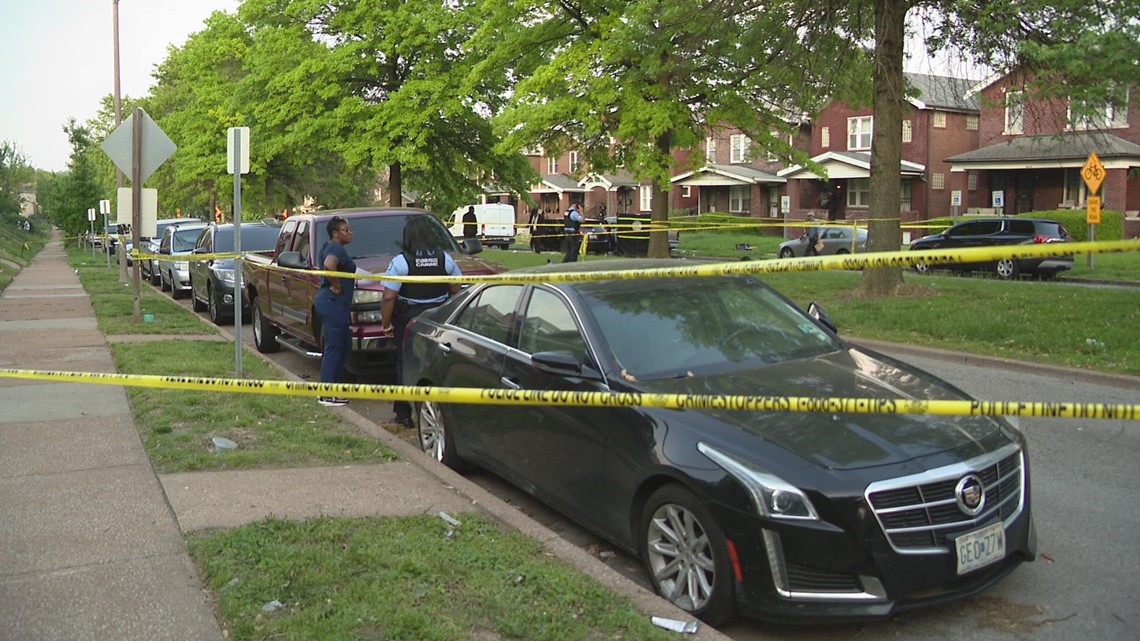 Four people shot on Kingshighway late Wednesday afternoon