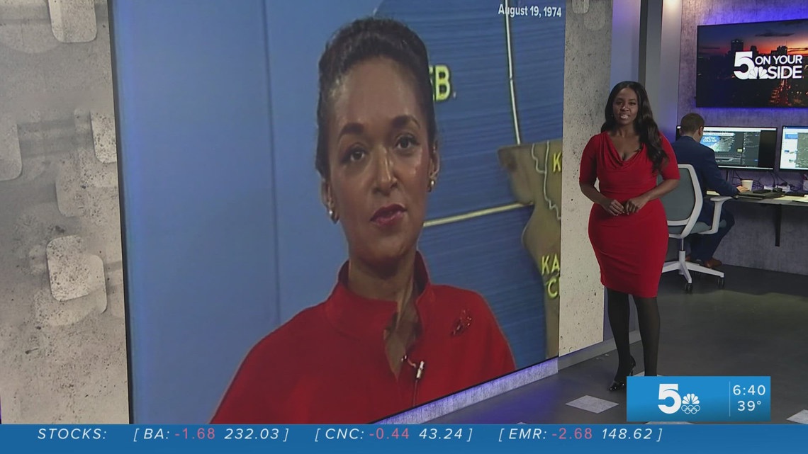 Sumner students honor alum Dianne White Clatto, the first Black TV weathercaster