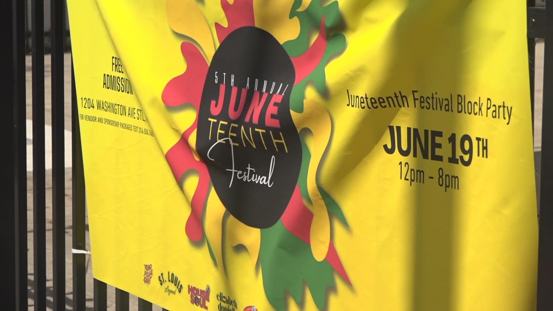 The Juneteenth Festival Block Party kicks off at noon Wednesday on Washington Avenue. Festivities will include live music, a fashion show and artist vendors.