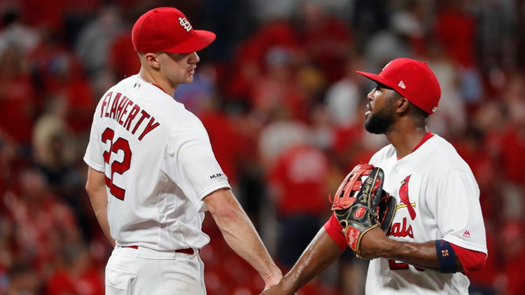 Cardinals show solidarity on Opening Day