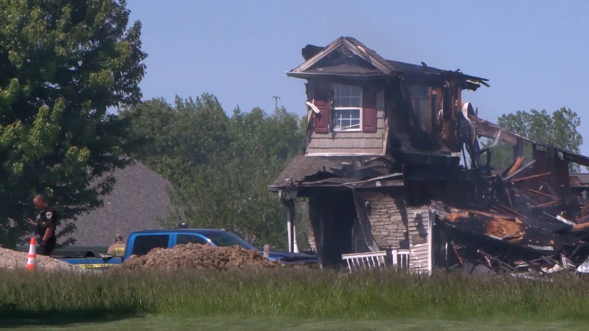 Gunfire leads to home explosion in Washington, Illinois | ksdk.com