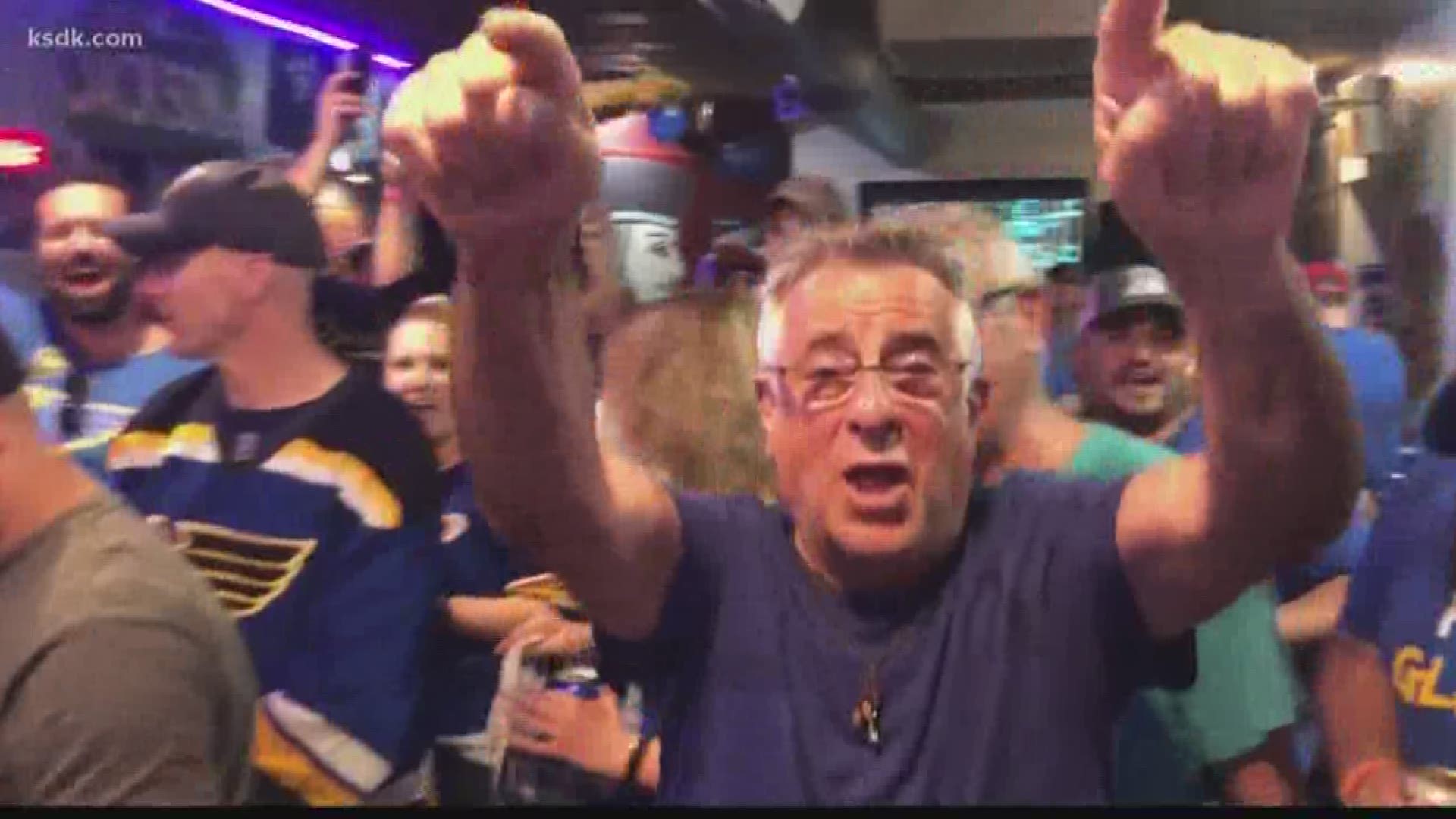 When Alexander Steen, Joel Edmundson, Jaden Schwartz, Robert Bortuzzo and Robby Fabbri walked into The Jacks NYB Clubhouse in Philadelphia, little did they know they'd walk out with the Blues' new victory song.