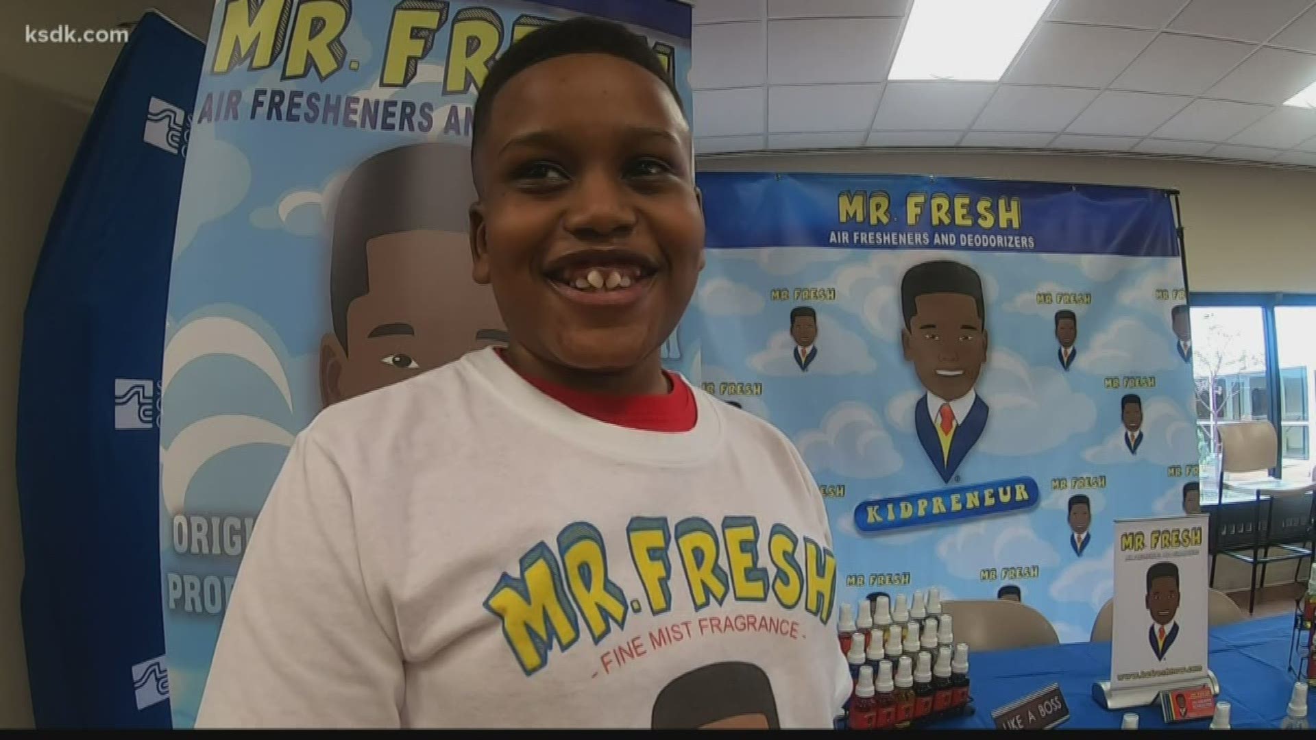 A young St. Louis entrepreneur wants to be an inspiration for his generation