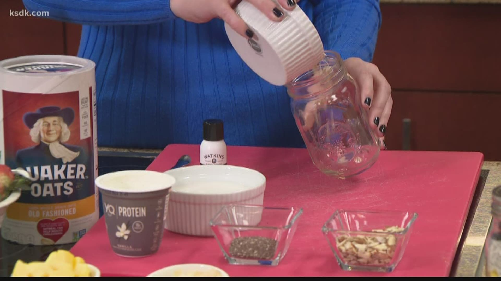 Check out two Overnight Oats recipes from Kara Behlke at Schnucks.