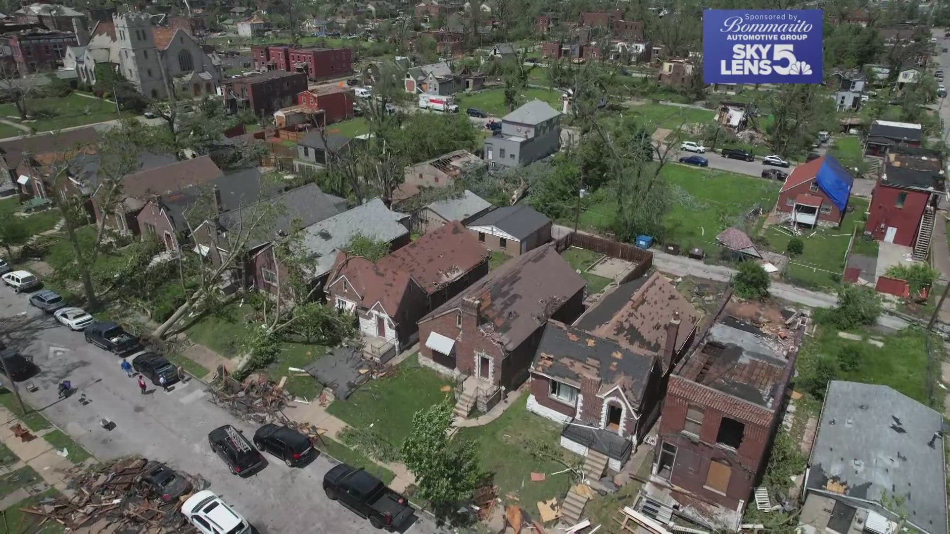 At least two tornado touchdowns were confirmed in the St. Louis region on Friday after severe storms rolled through the area.