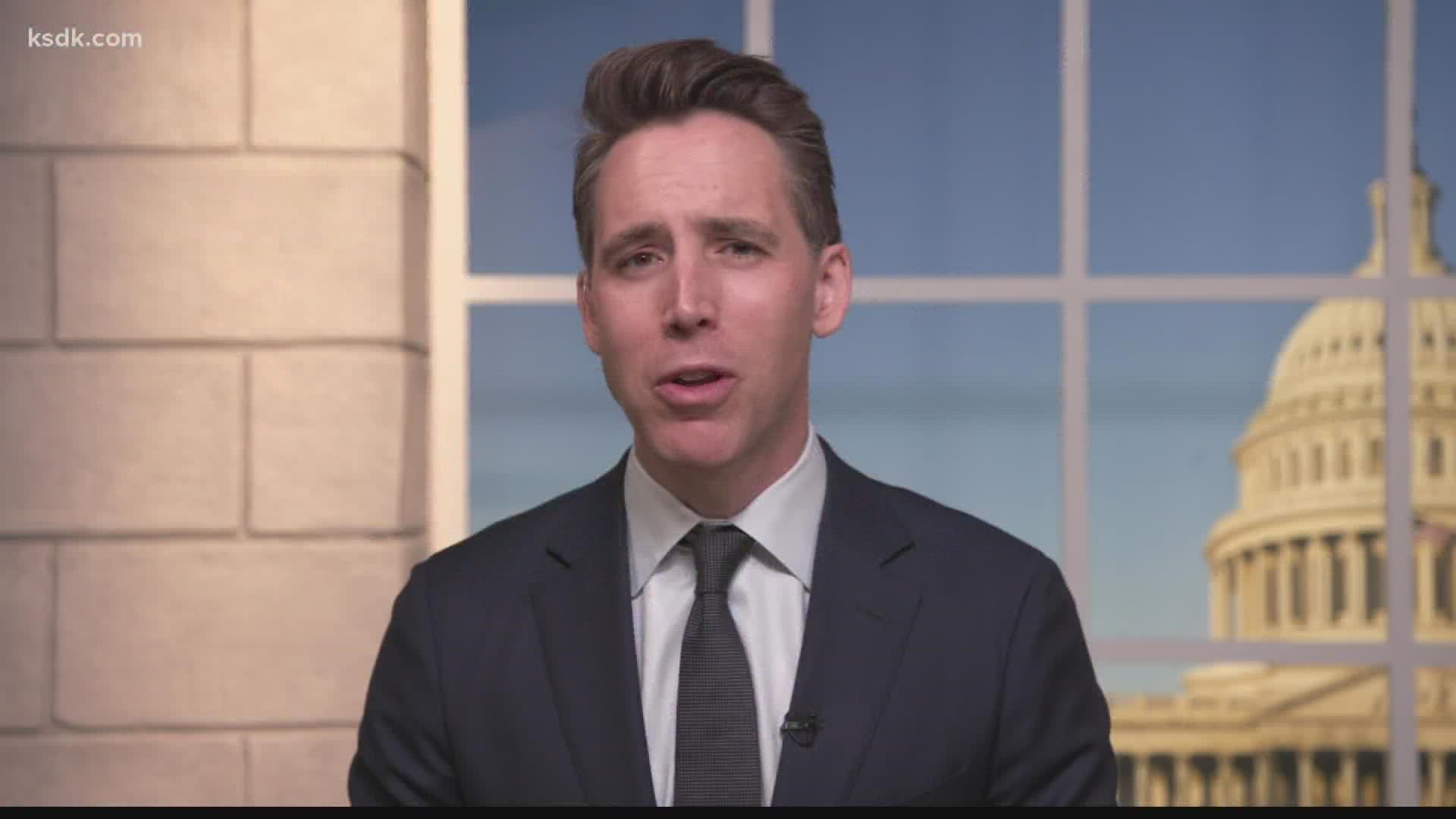 Senator Josh Hawley joined a chorus of conservative voices celebrating Elon Musk’s vow to remake Twitter into a social media platform that amplifies free speech.