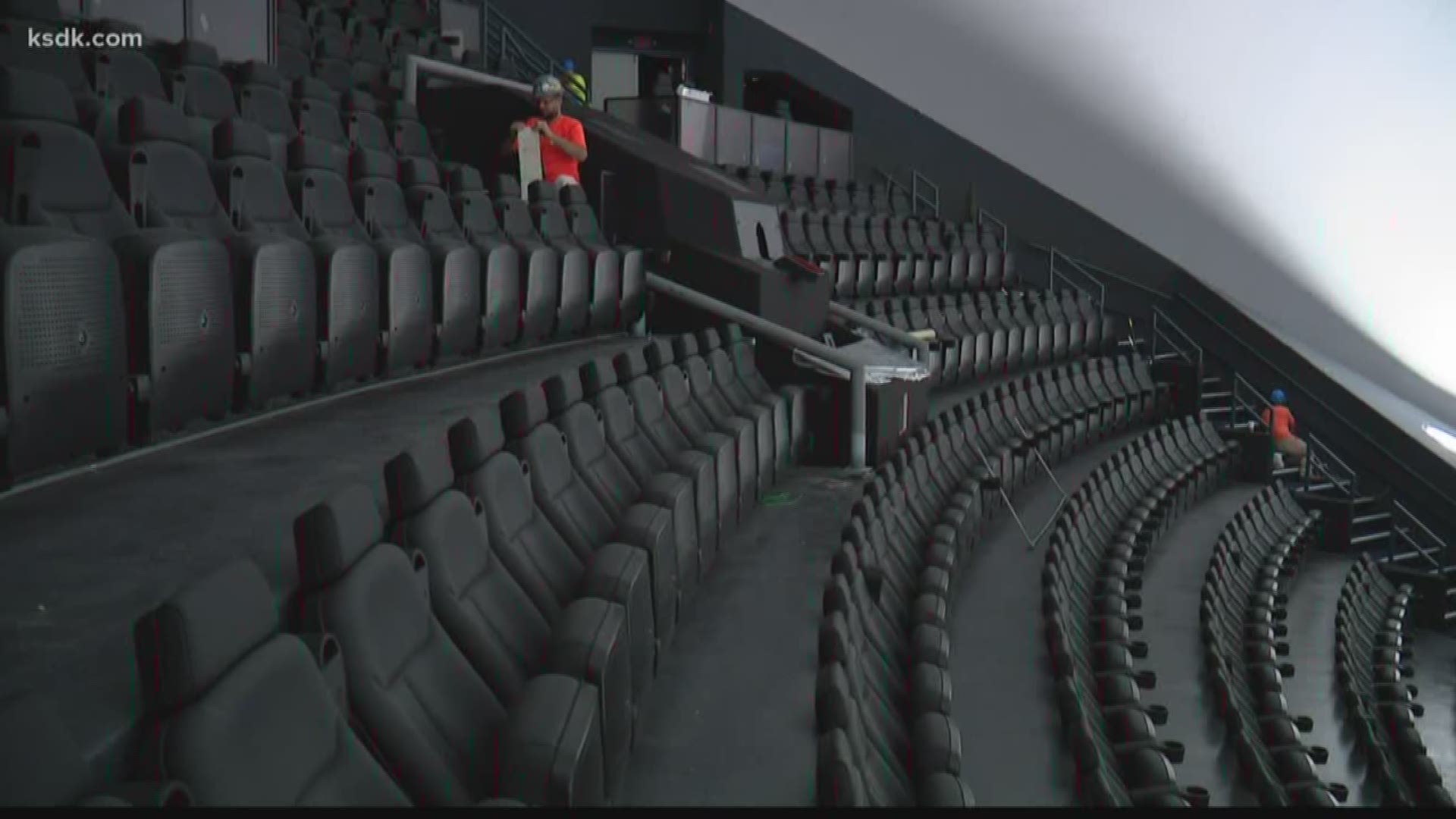 After four highly anticipated months, the newly renovated Omnimax Theater reopens Friday at the Science Center.