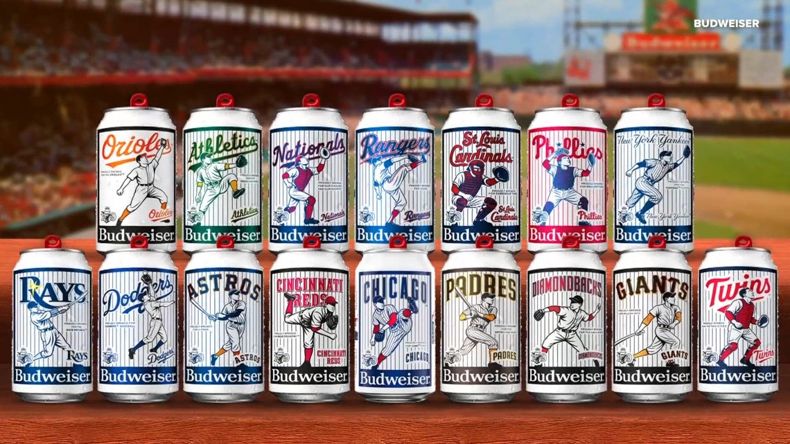 Budweiser releases vintage MLB cans | ksdk.com