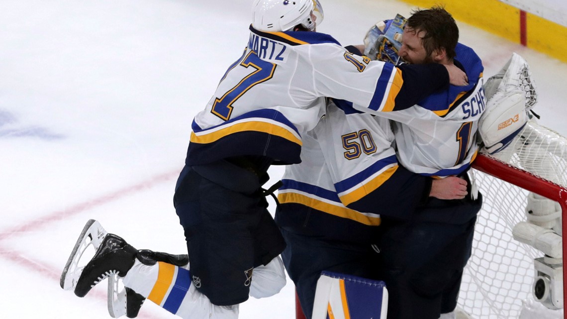 What an unexpected surprise this morning! St. Louis Blues' “Towel