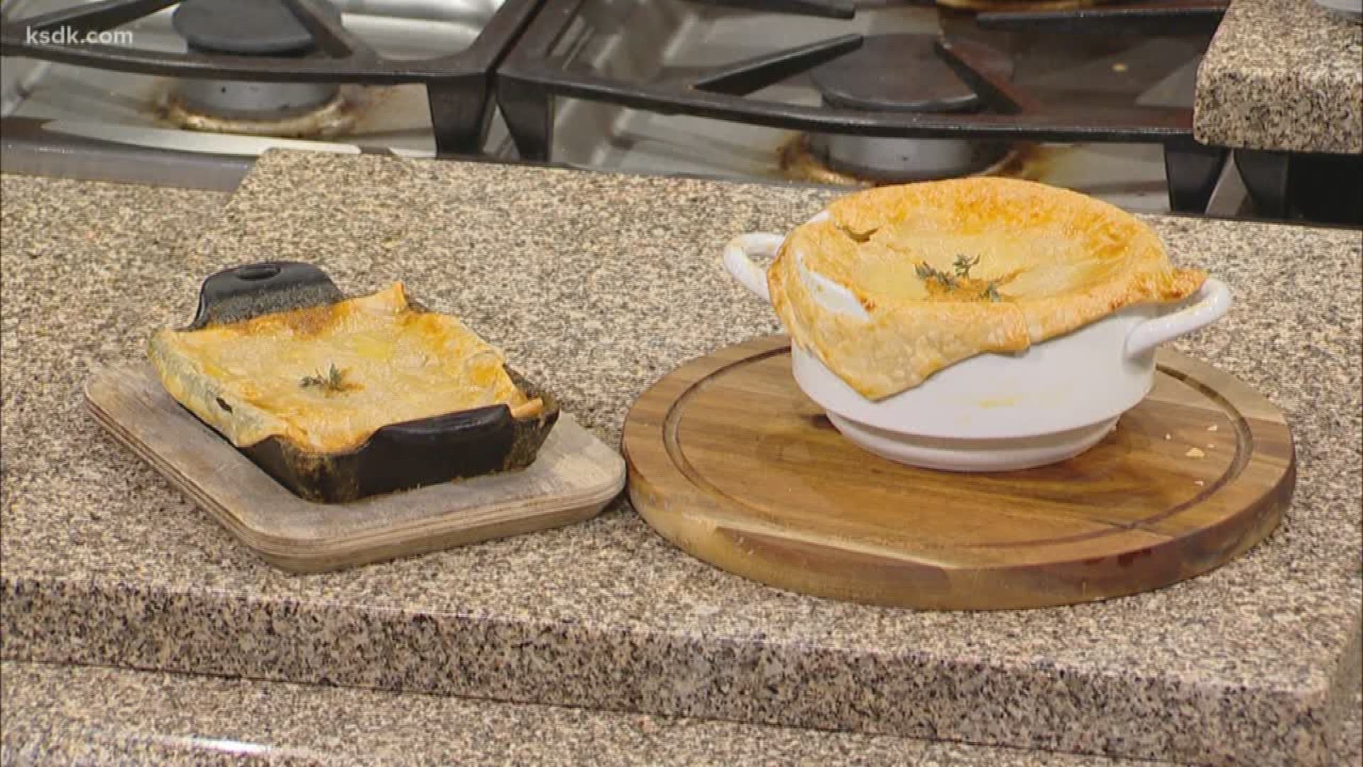 Maleeka Harris of Chef Rabbit Catering shares a recipe for Cajun Pot Pie.