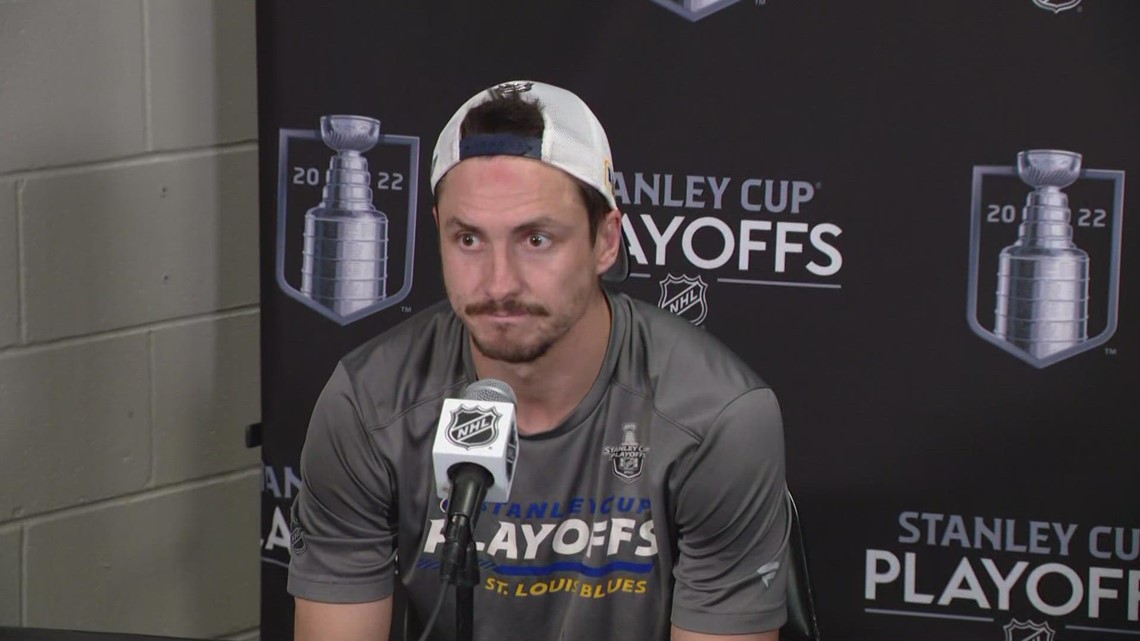 Tyler Bozak and Robert Thomas talk about Blues' Game 5 overtime win against Avalanche