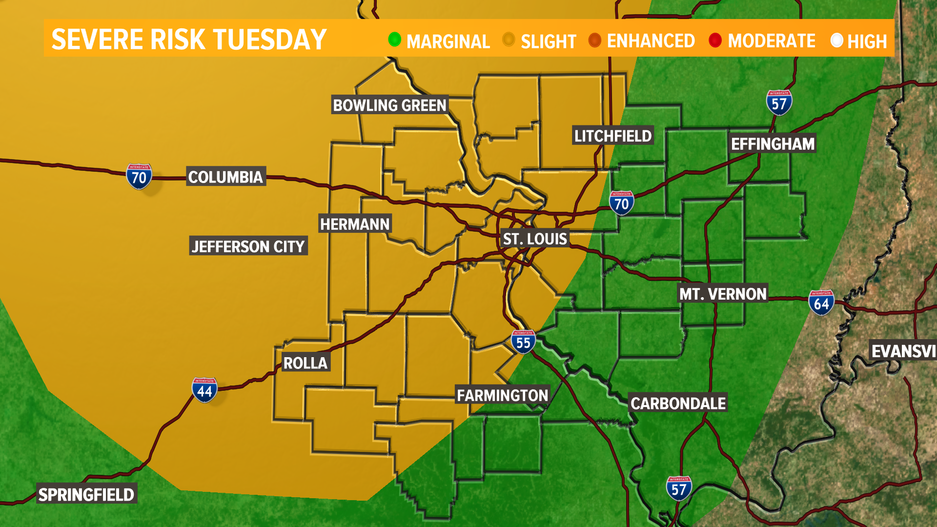 Strong storms and heavy rain forecast for the St. Louis area through ...