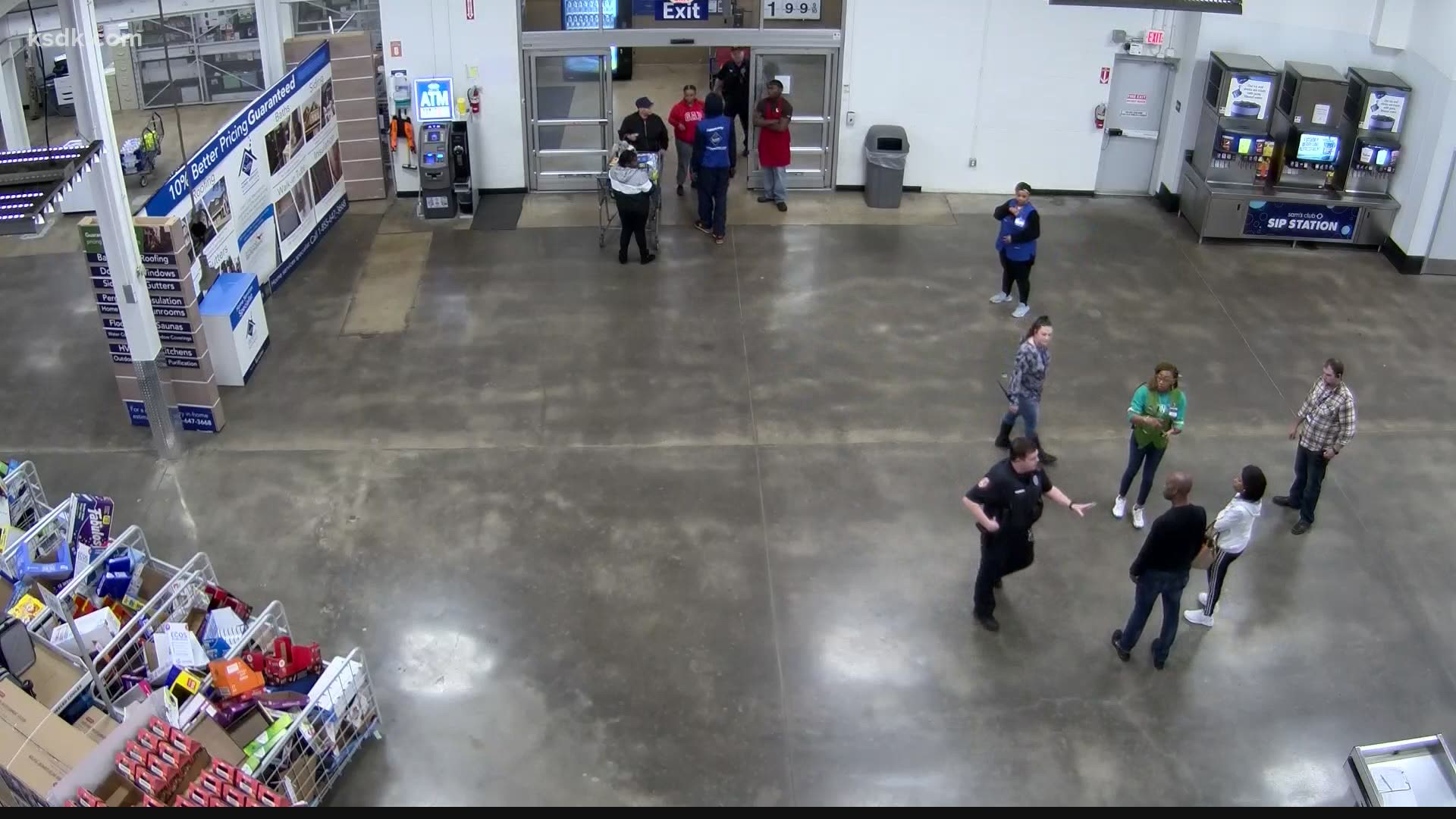 Des Peres Public Safety Director Eric Hall told 5 On Your Side the video is surveillance footage released by Sam's Club