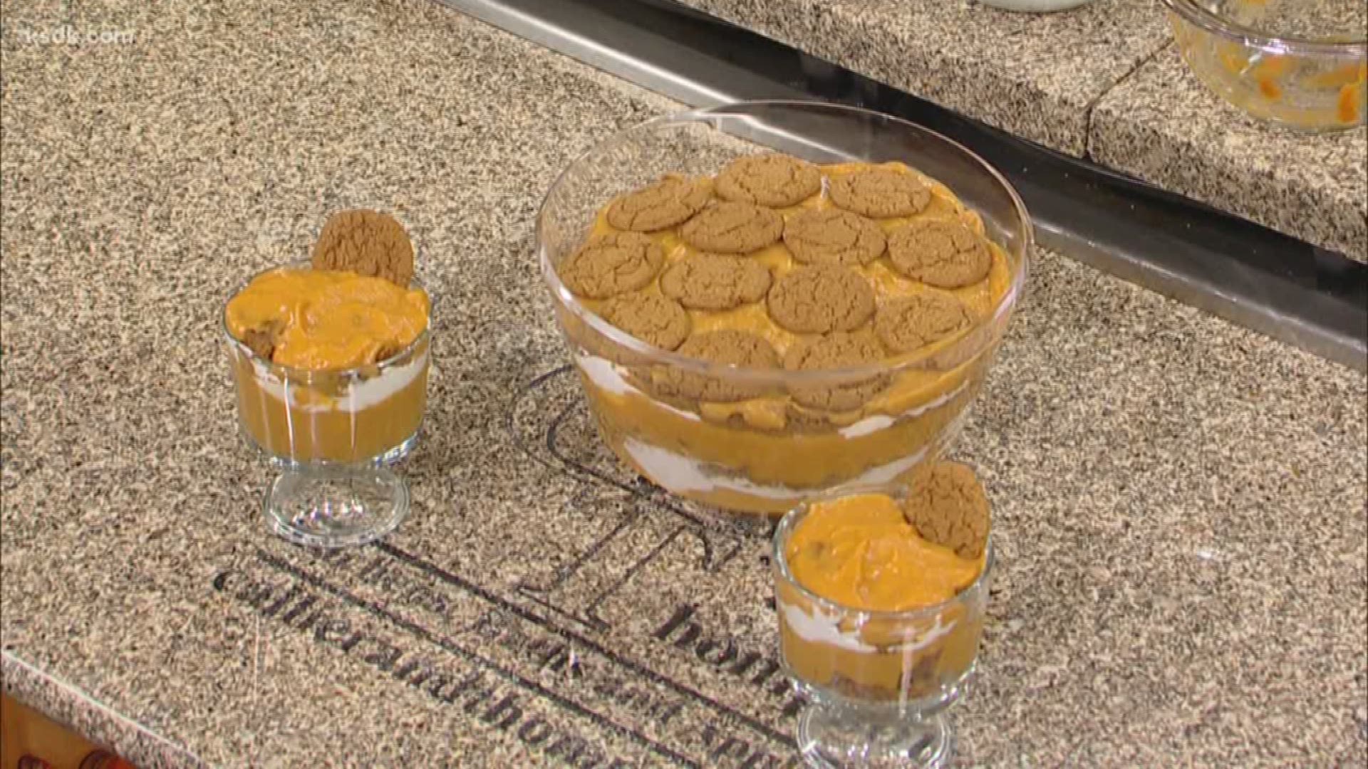Amanda Marsh of the St. Louis District Dairy Council shared a recipe for a Pumpkin Trifle.