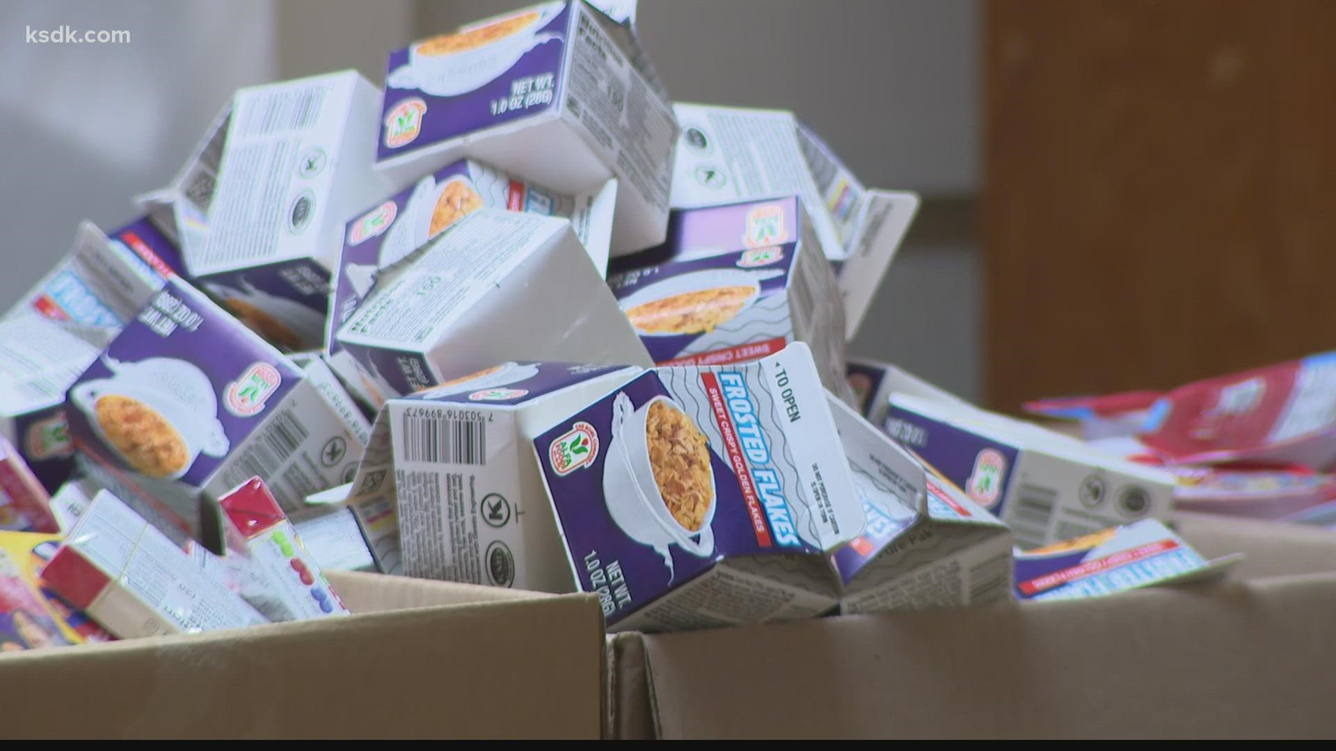 Food pantries across the country are reporting shortages, supply chain issues, and higher prices. But two St. Louis area facilities say they're beating the odds.