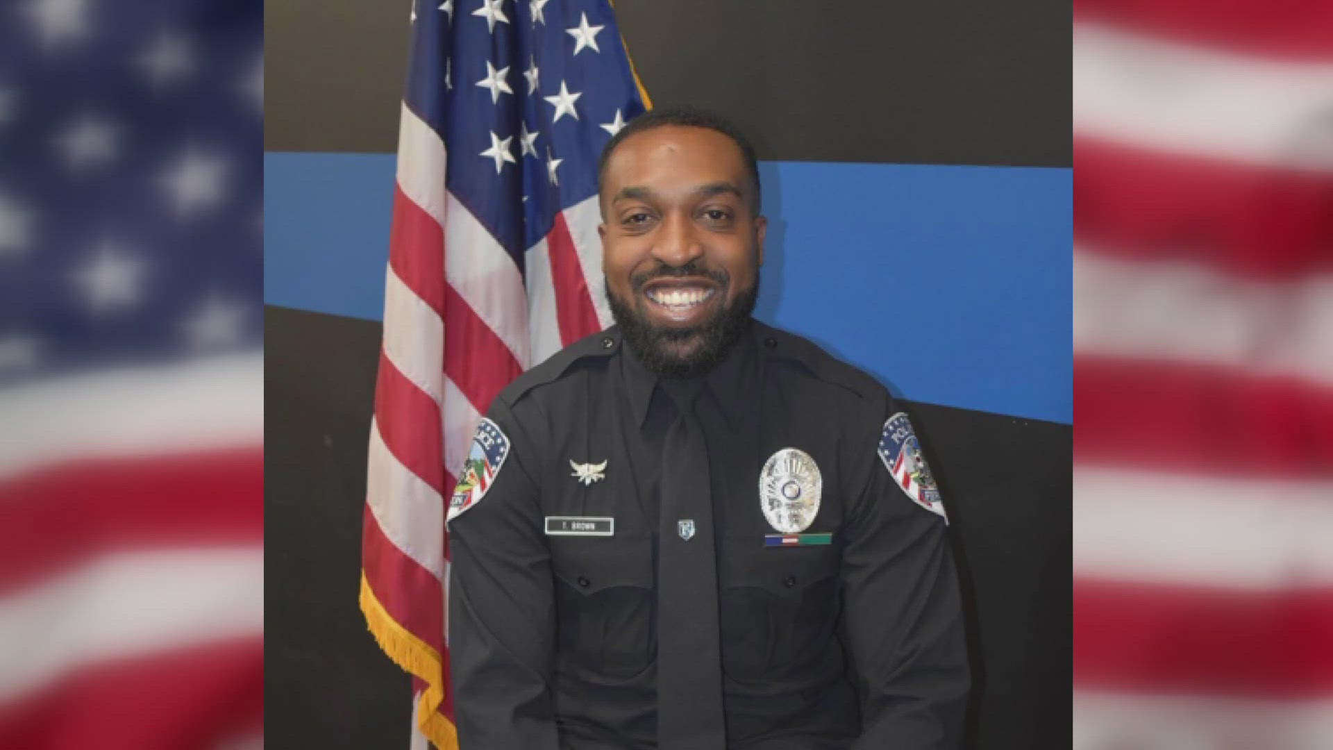 The fundraiser ended late Saturday night. Nearly $100,000 was raised to support Officer Travis Brown, who was hurt when he was knocked to the ground in Ferguson.