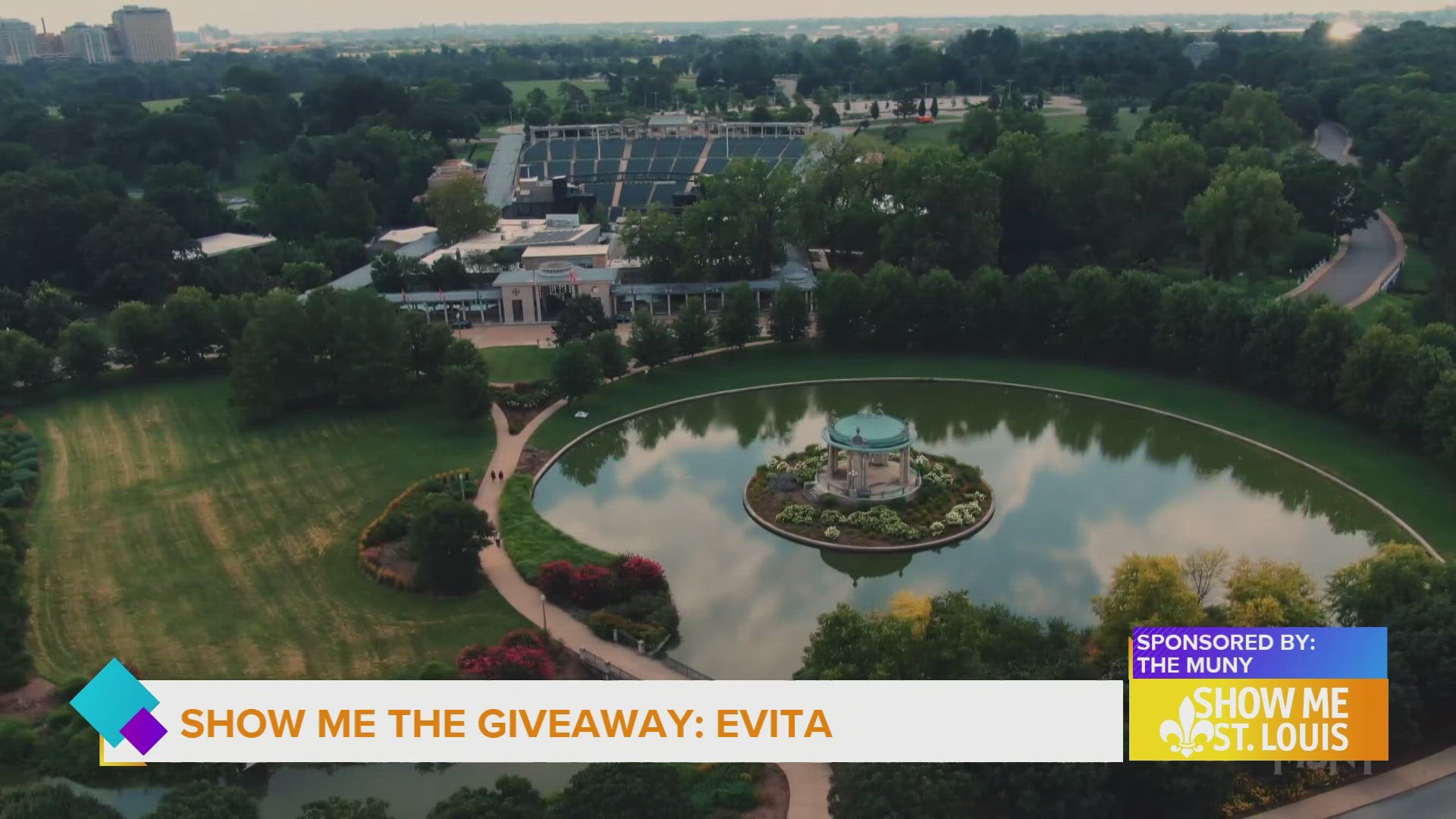 We're giving one lucky winner a pair of tickets to a performance of 'Evita' at the Muny.