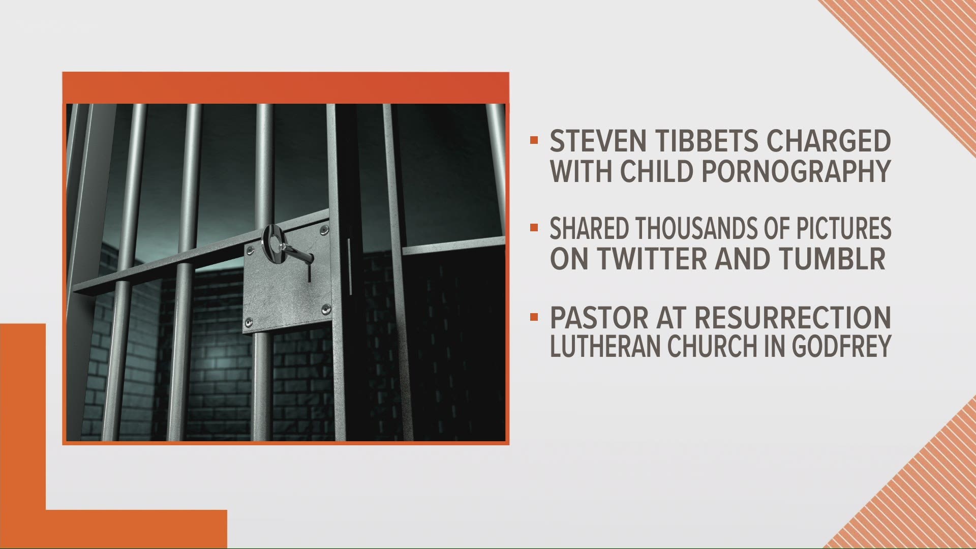 Steven Tibbets is accused of sharing videos of children on social media accounts.