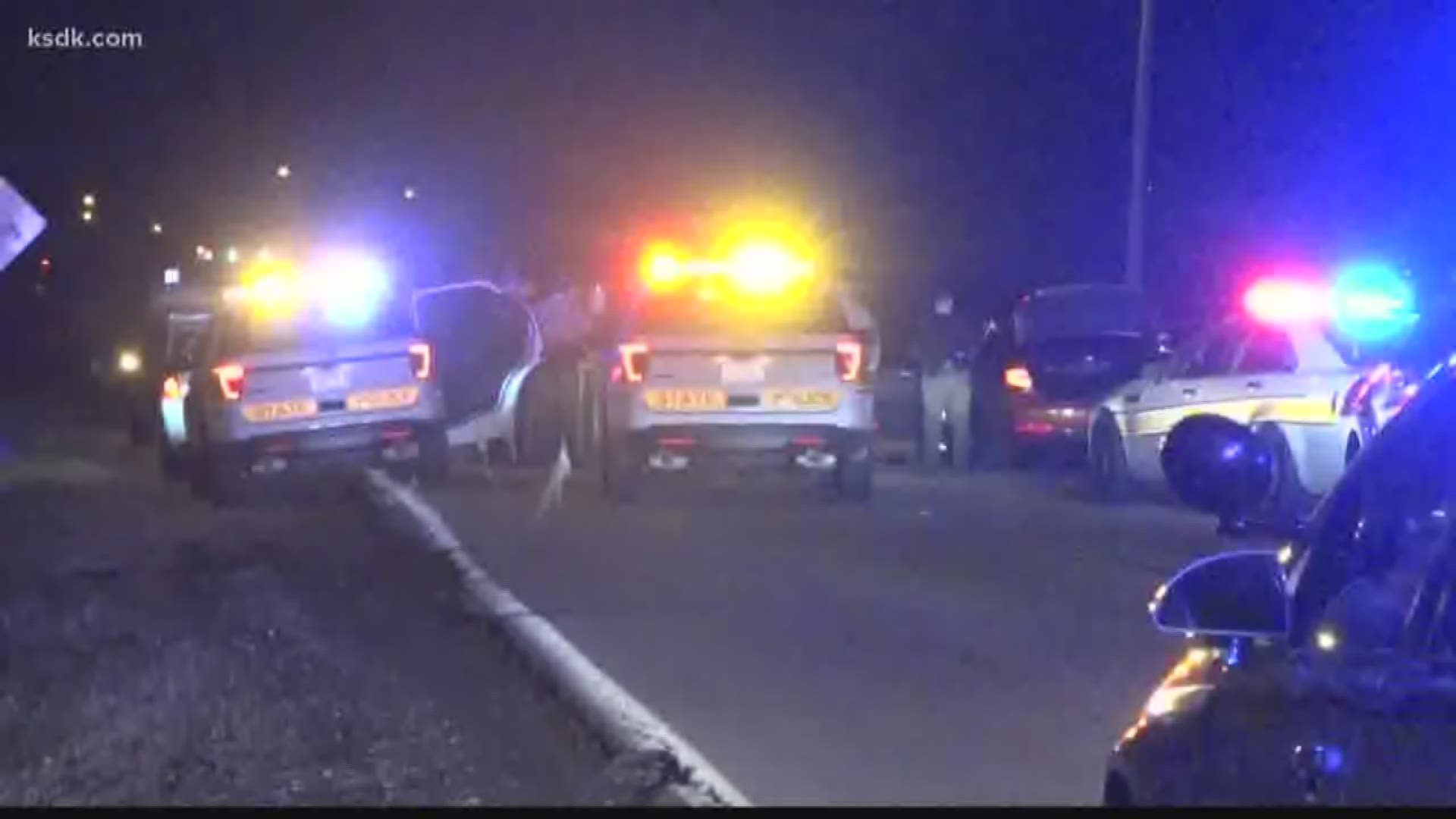 The carjacking happened in Dellwood and a police pursuit crossed over into Illinois.